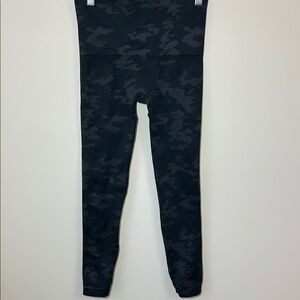 Spanx Black Camo Leggings